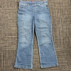 SPANX Blue Flare & Wide Leg Jeans